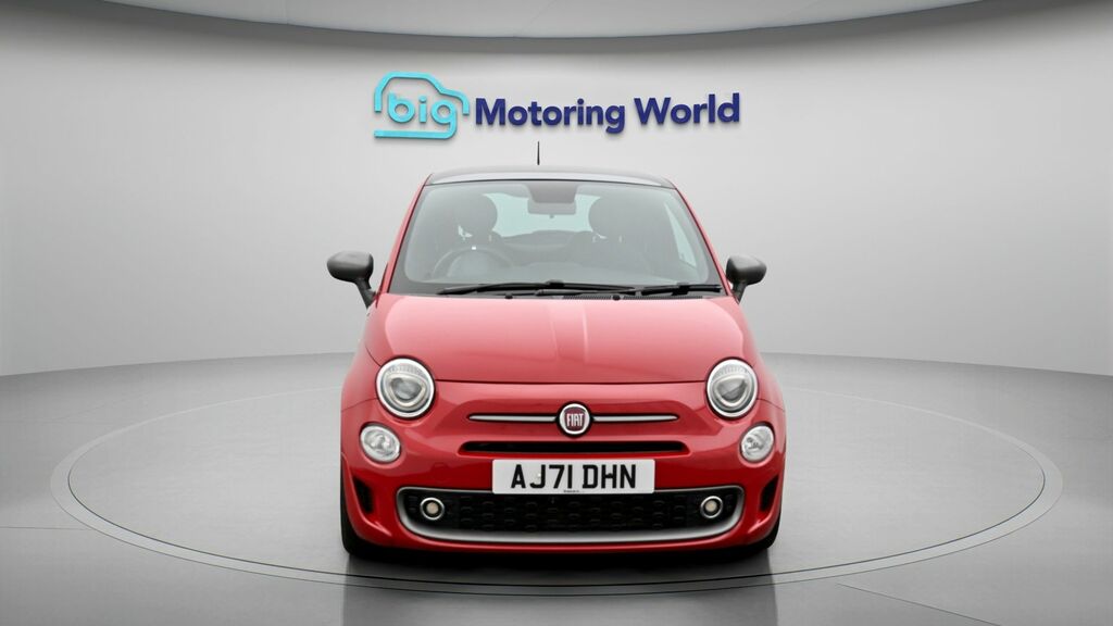 Fiat 500 Sport Red #2
