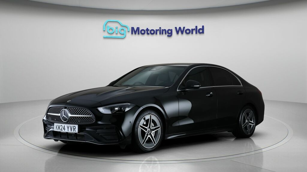 Mercedes-Benz C Class Amg Line Black #3