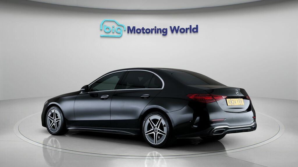 Mercedes-Benz C Class Amg Line Black #5