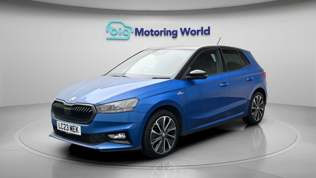 Skoda Fabia Monte Carlo Blue #3