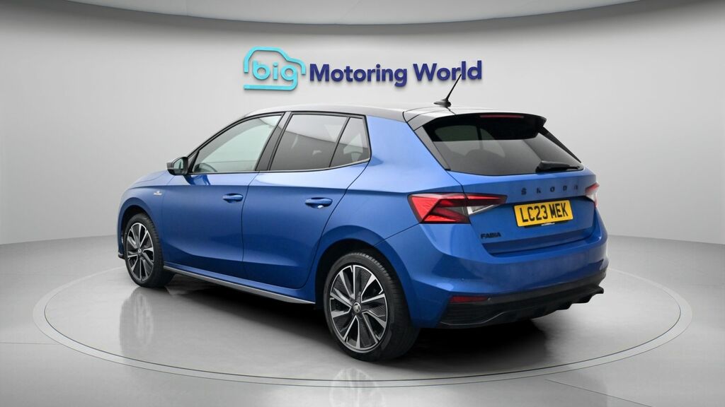 Skoda Fabia Monte Carlo Blue #5
