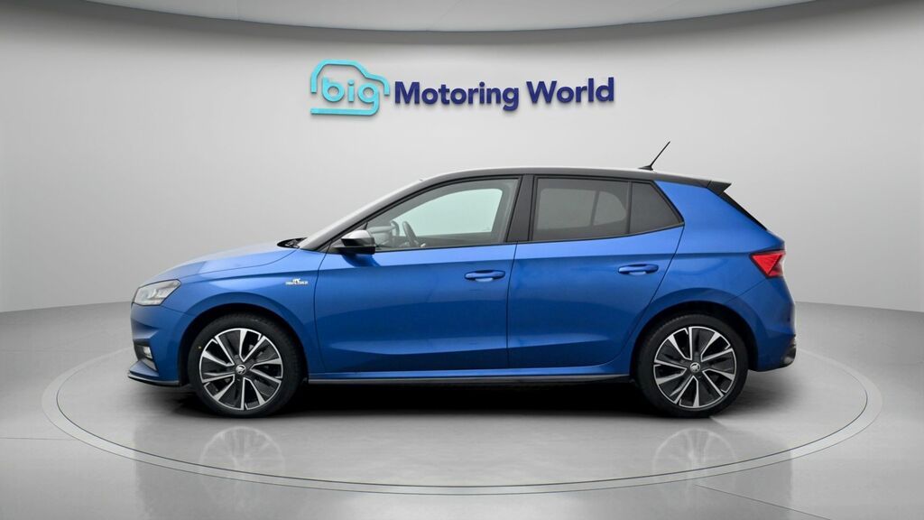 Skoda Fabia Monte Carlo Blue #4
