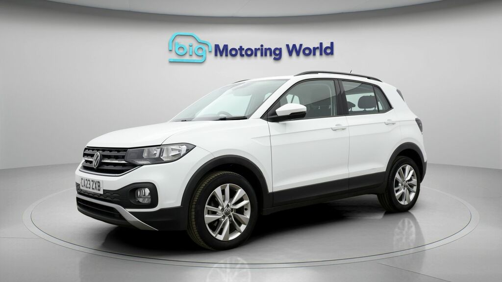 Volkswagen T-Cross Se White #3