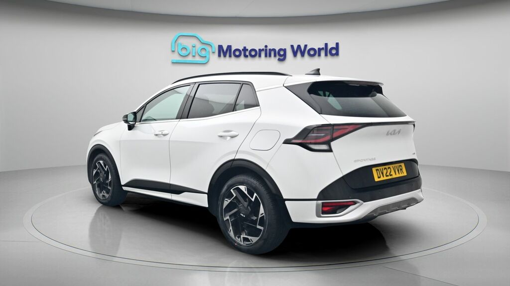 Kia Sportage Gt-line DV22VVR White #5