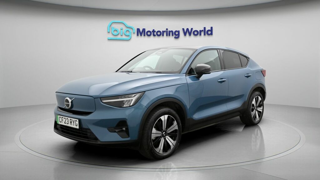 Volvo C40 Plus Blue #3