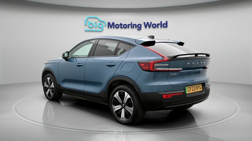 Volvo C40 Plus Blue #5