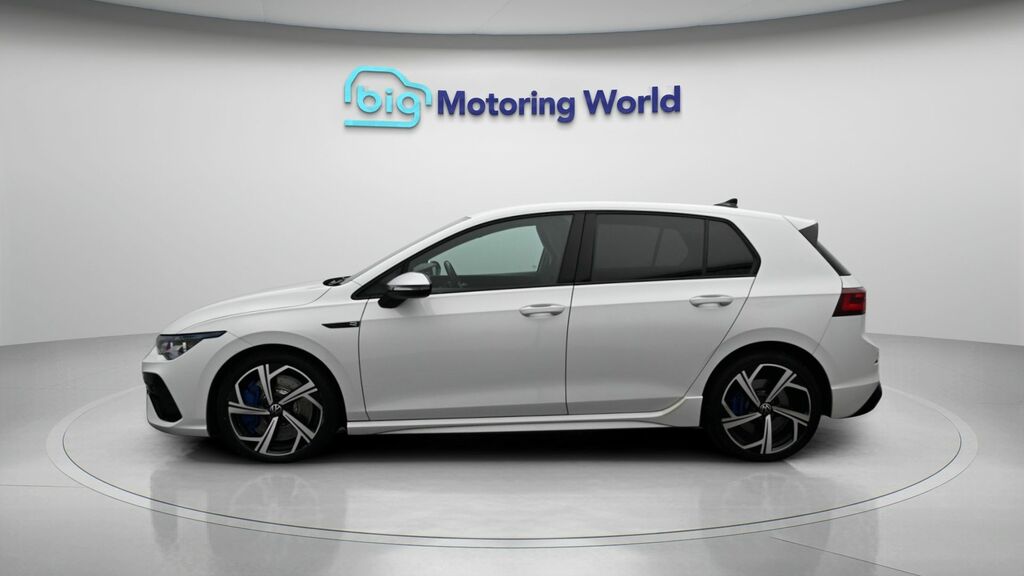 Volkswagen Golf R VN23RBU White #4