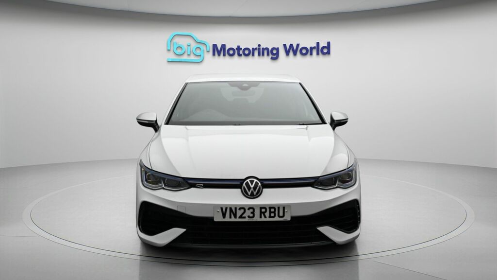 Volkswagen Golf R VN23RBU White #2