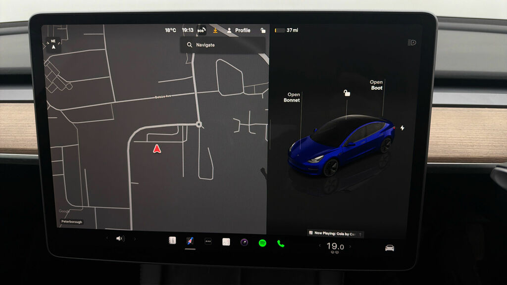 Tesla Model 3 3 Model 3 Rwd WP72VUN Blue #2
