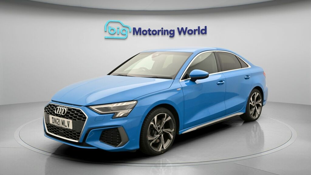 Audi A3 S Line DN21MLV Blue #3
