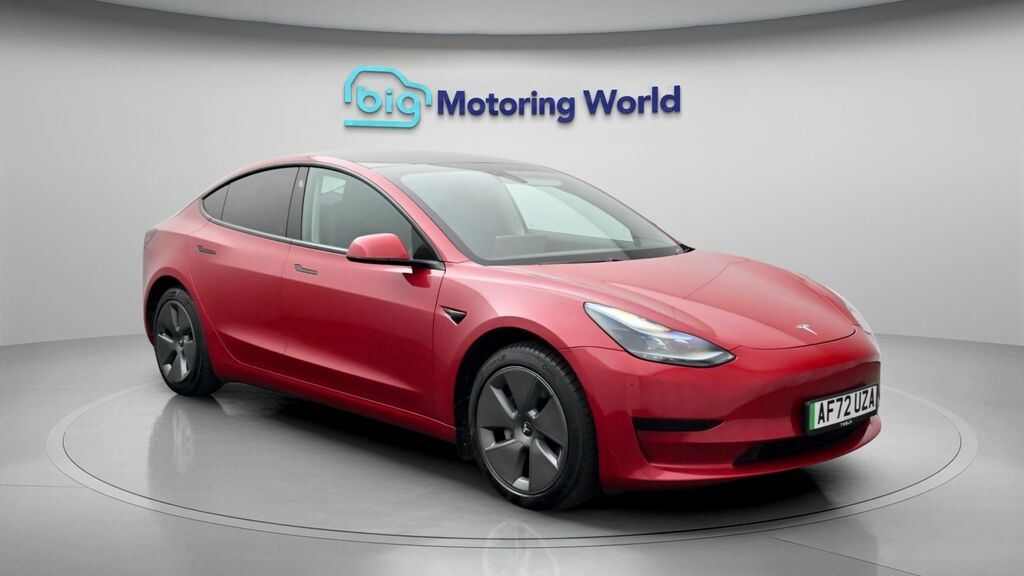 Tesla Model 3 3 Model 3 Rwd Red