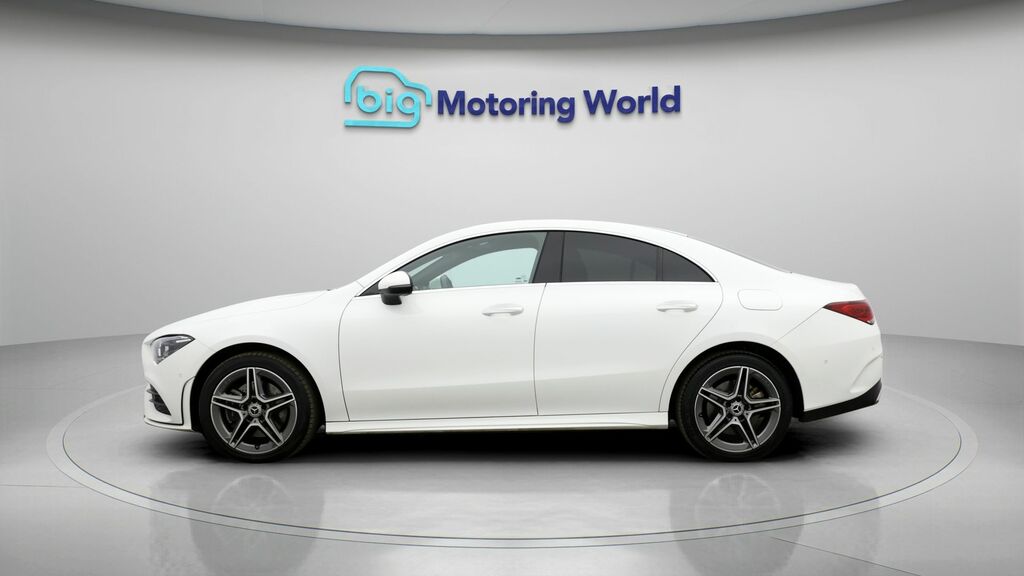 Mercedes-Benz CLA Class Amg Line White #4
