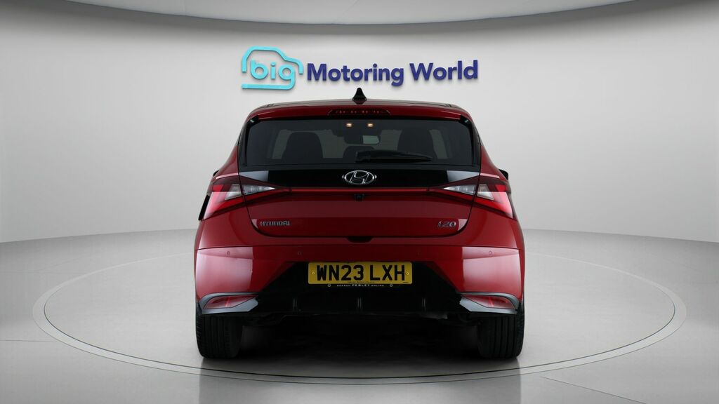 Hyundai I20 Premium Red #6