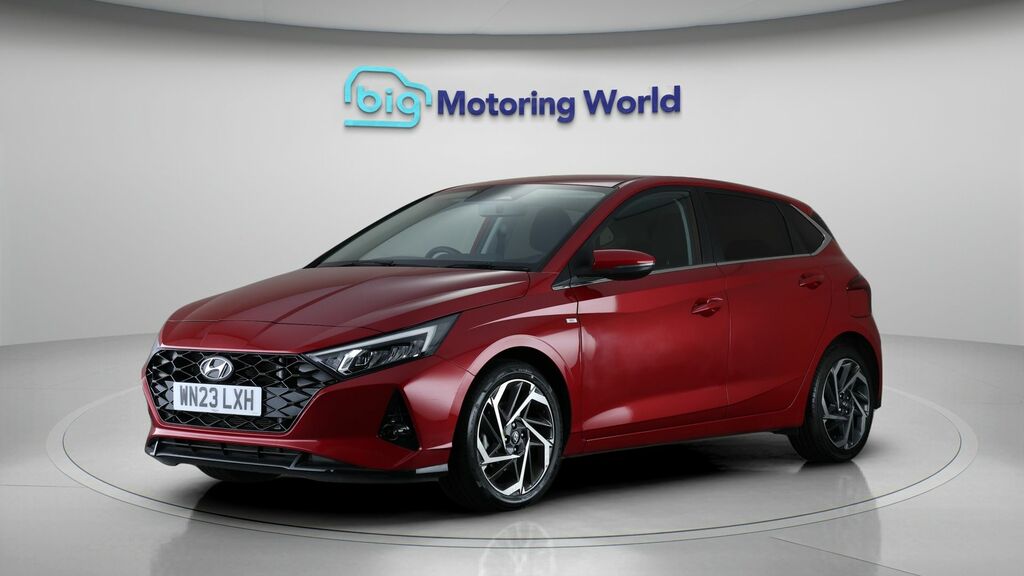 Hyundai I20 Premium Red #3