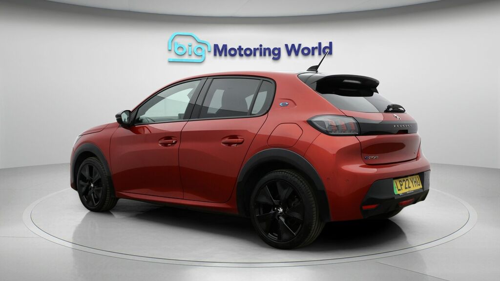 Peugeot e-208 Gt Red #5
