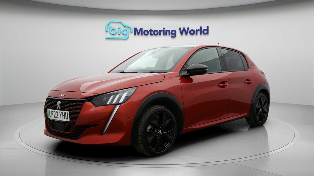 Peugeot e-208 Gt Red #3