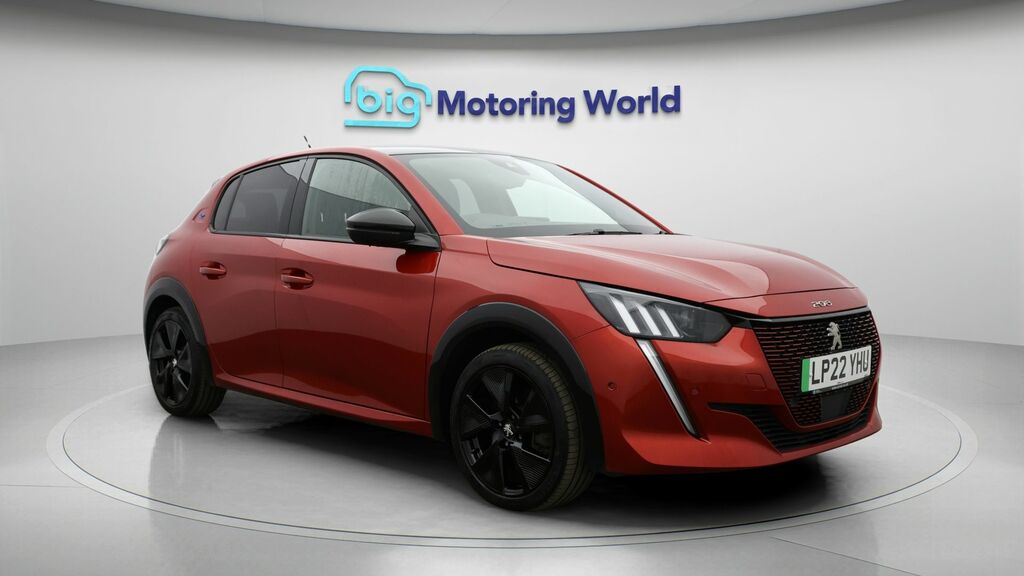 Peugeot e-208 Gt Red