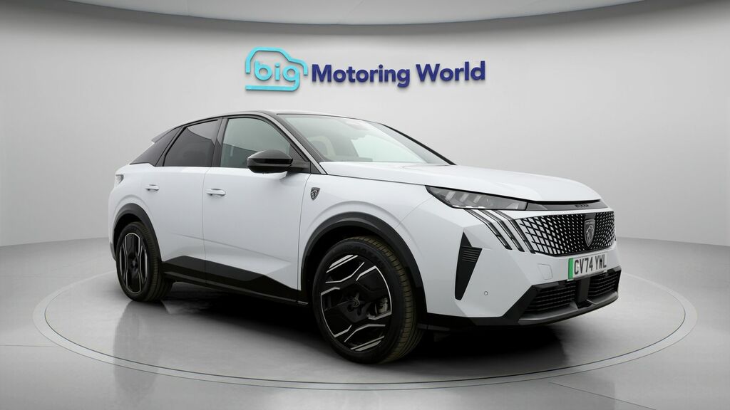 Peugeot 3008 Gt CV74YWL White