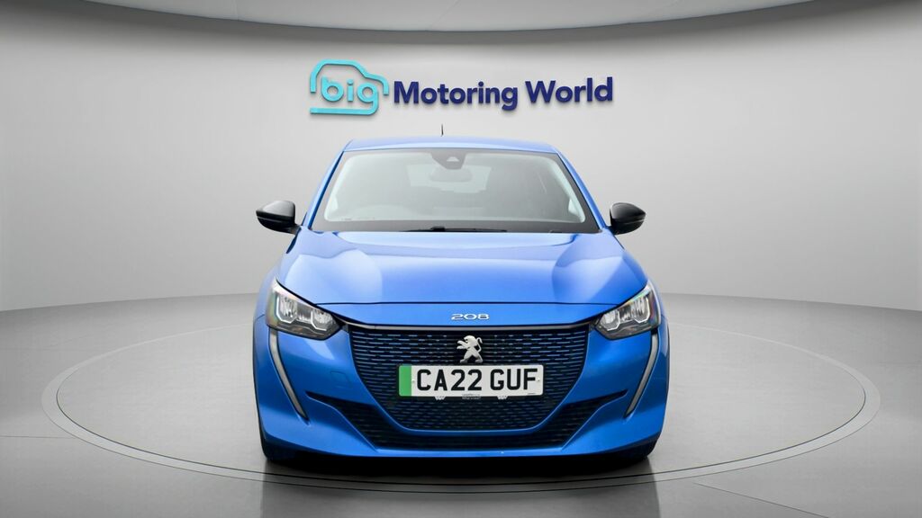 Peugeot e-208 Allure Premium Blue #2