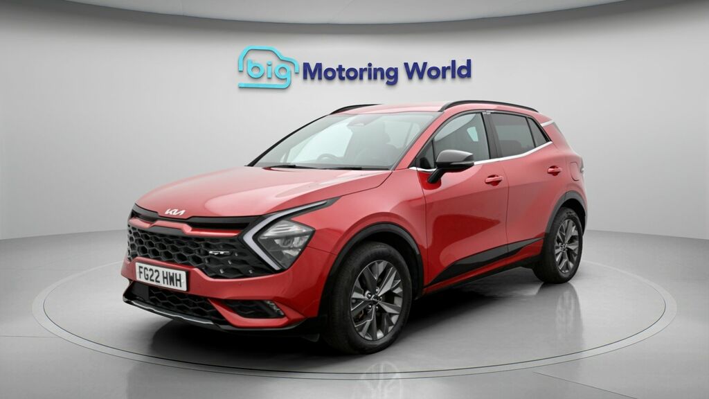 Kia Sportage Gt-line FG22HWH Red #3