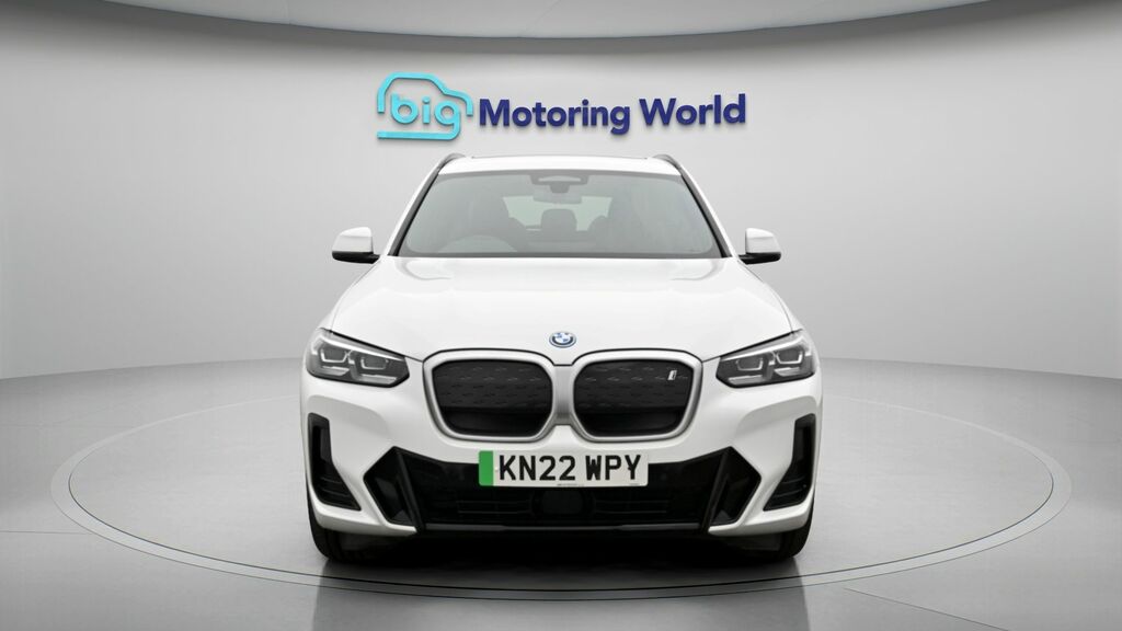 BMW iX3 M Sport White #2