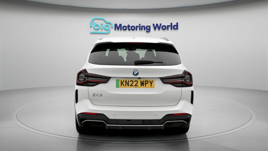 BMW iX3 M Sport White #6