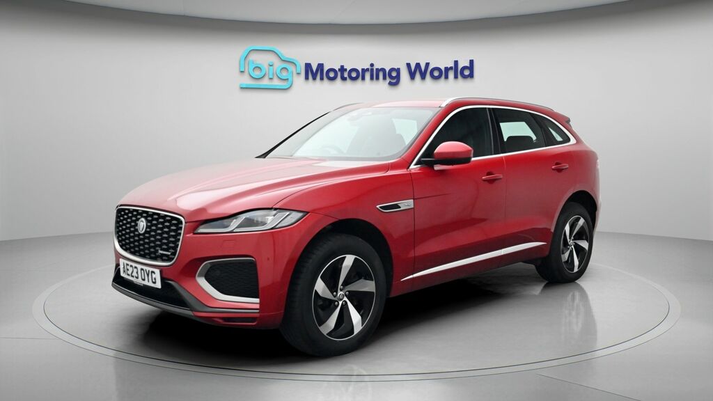 Jaguar F-Pace R-dynamic S Red #3