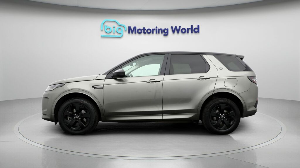 Land Rover Discovery Sport R-dynamic Se LJ22YOO Silver #4