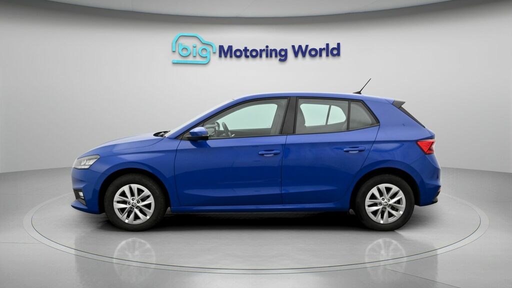 Skoda Fabia Se Comfort Blue #4
