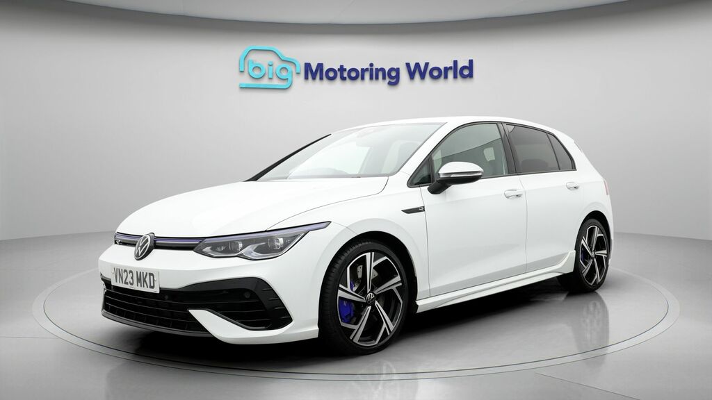 Volkswagen Golf R VN23MKD White #3