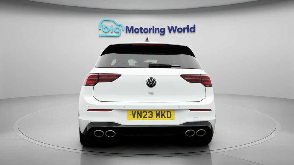Volkswagen Golf R VN23MKD White #6