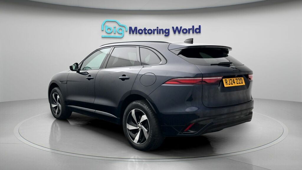 Jaguar F-Pace R-dynamic Hse Black RJ24ZZD Blue #5