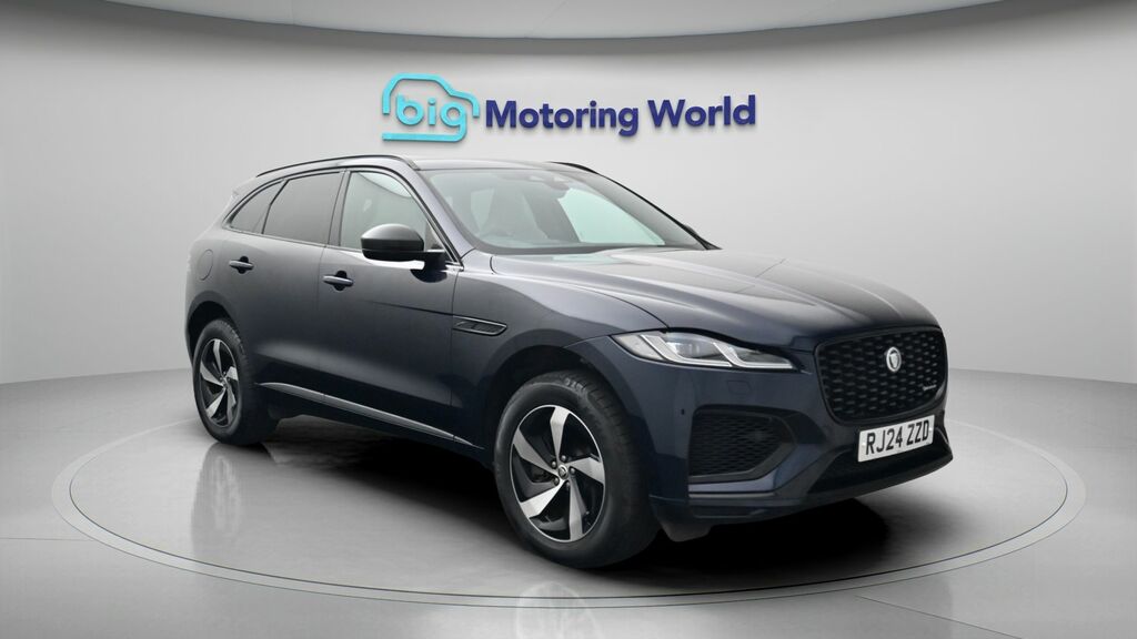 Jaguar F-Pace R-dynamic Hse Black RJ24ZZD Blue