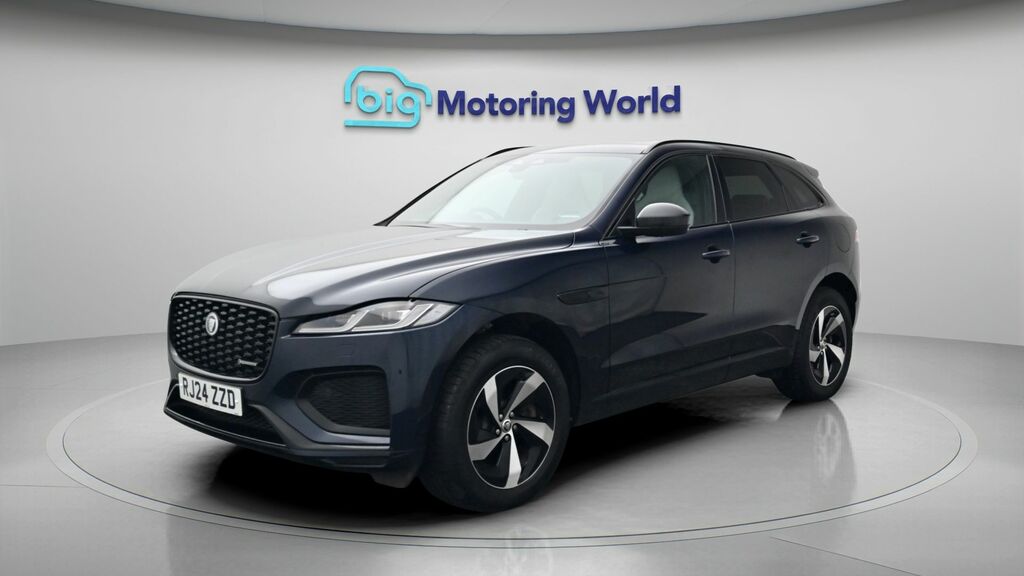 Jaguar F-Pace R-dynamic Hse Black RJ24ZZD Blue #3