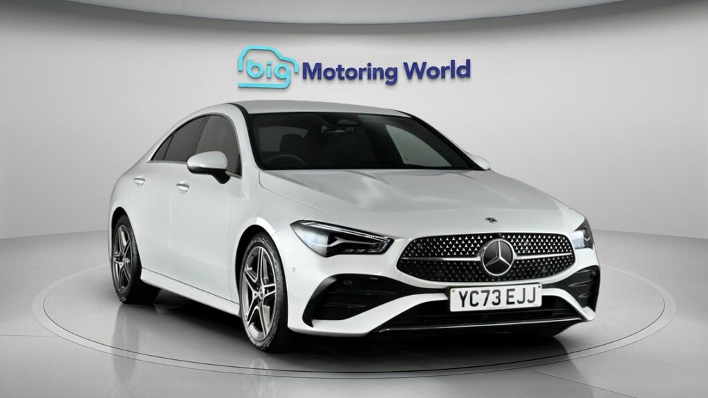 Mercedes-Benz CLA Class Amg Line YC73EJJ White #2