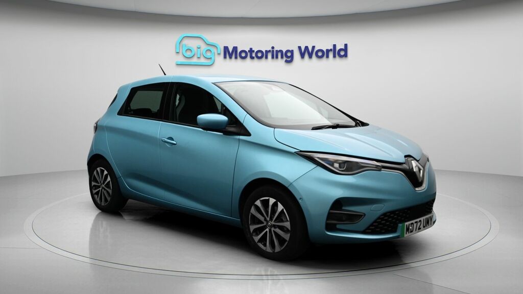 Renault Zoe Gt Line Blue