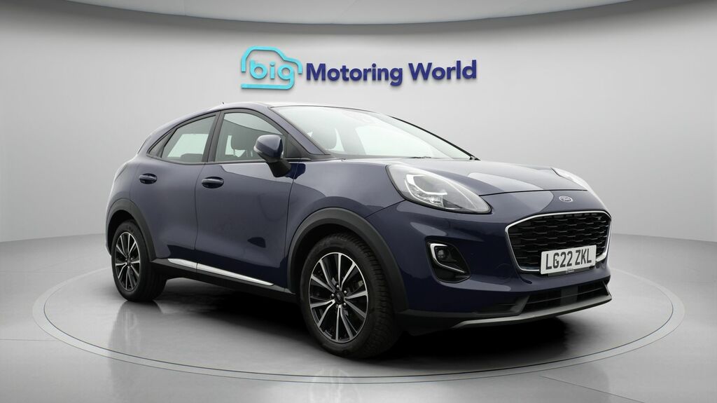 Ford Puma Titanium Blue