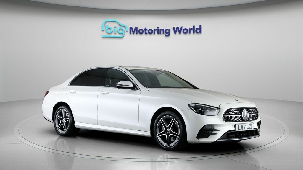 Mercedes-Benz E Class Amg Line Edition White