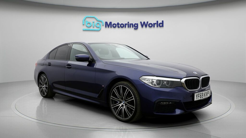 BMW 5 Series M Sport Blue