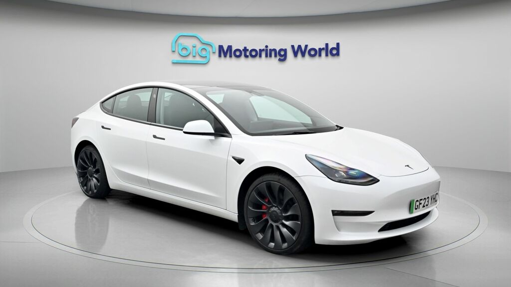 Tesla Model 3 Performance White