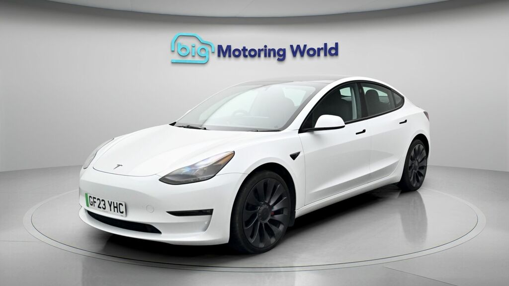 Tesla Model 3 Performance White #3