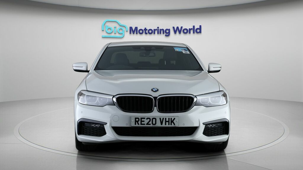 BMW 5 Series M Sport White #2
