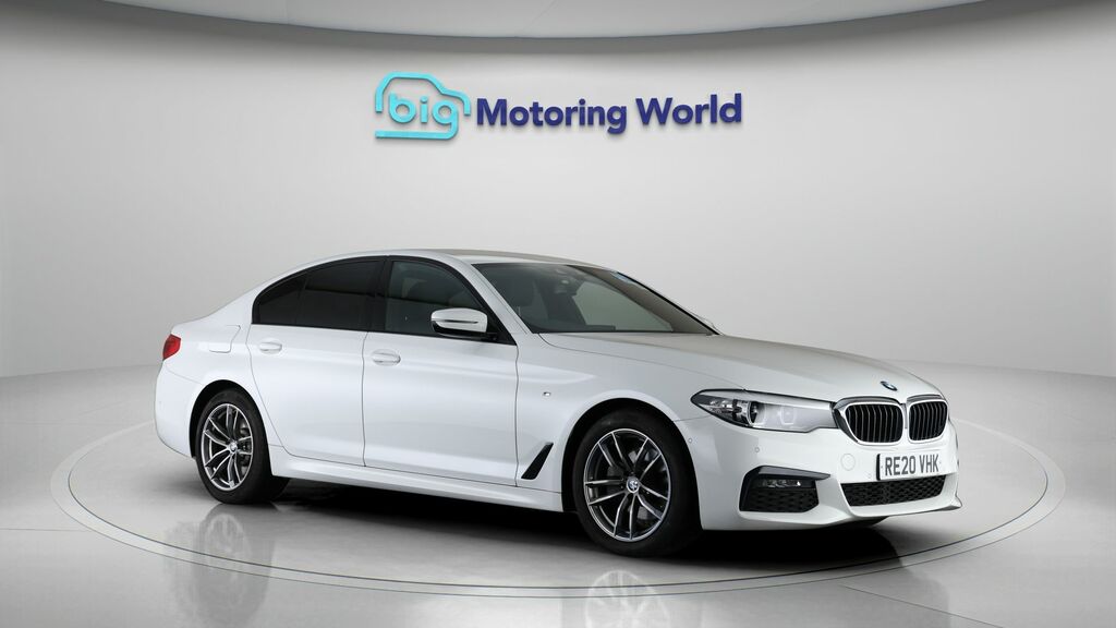 BMW 5 Series M Sport White