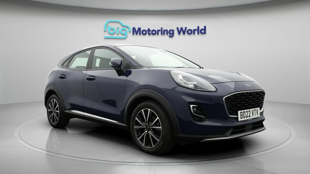 Ford Puma Titanium Blue