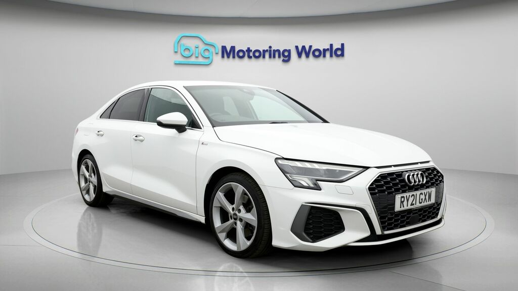 Audi A3 S Line RY21GXW White