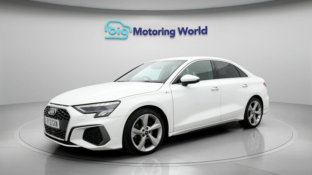 Audi A3 S Line RY21GXW White #3