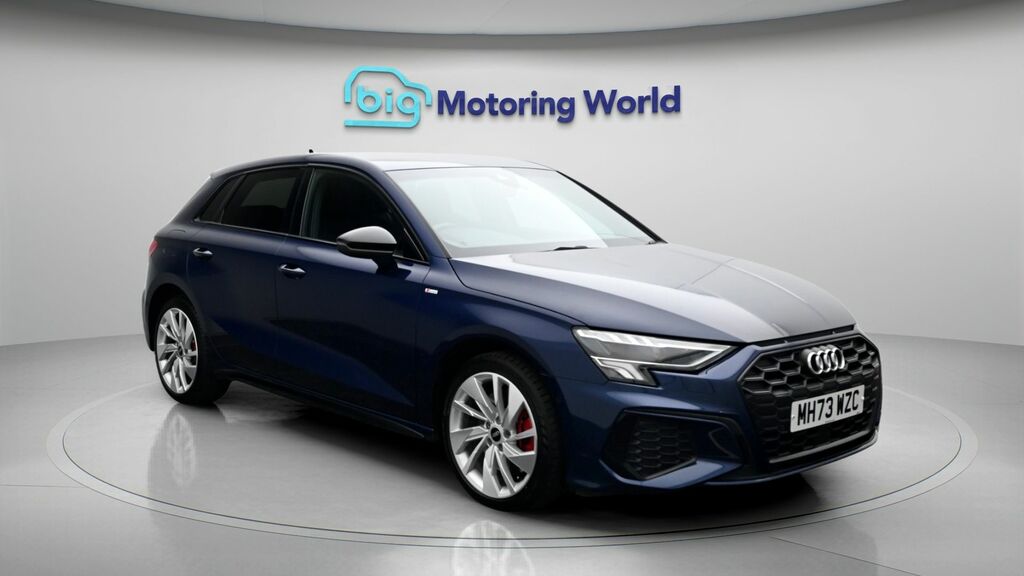Audi A3 S Line Competition MH73WZC Blue