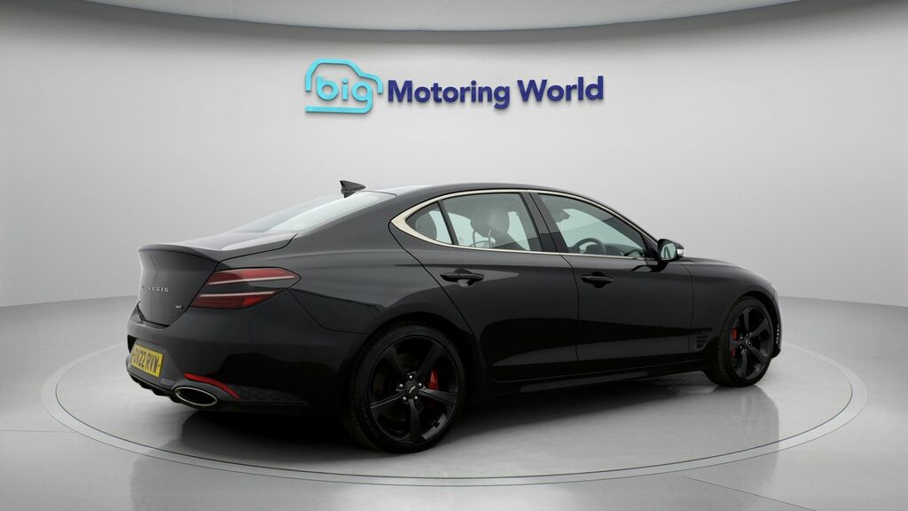 Genesis G70 Luxury Red #7
