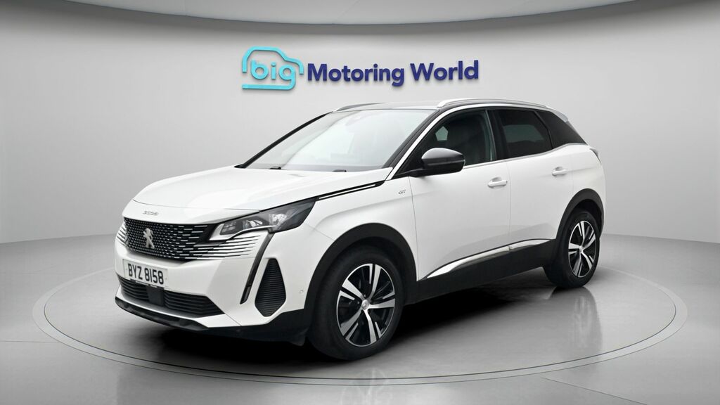 Peugeot 3008 Gt White #3