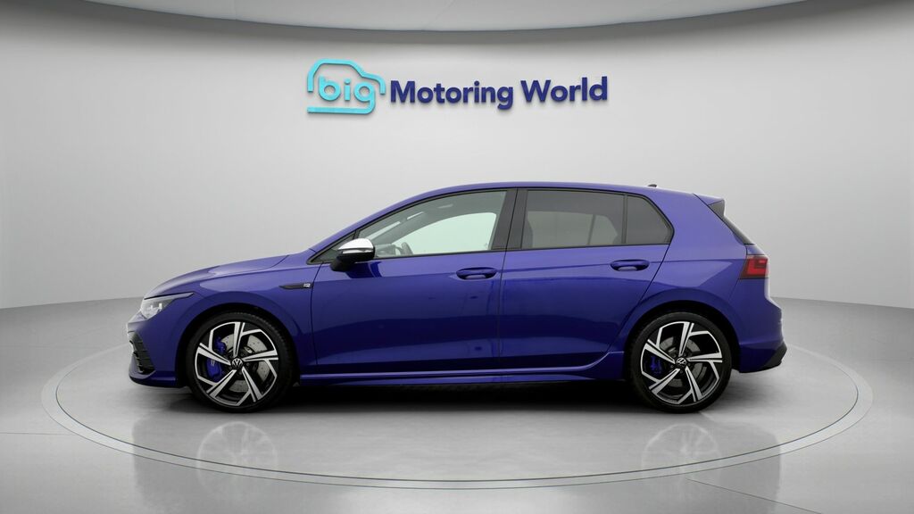Volkswagen Golf R VN23OJP Blue #4